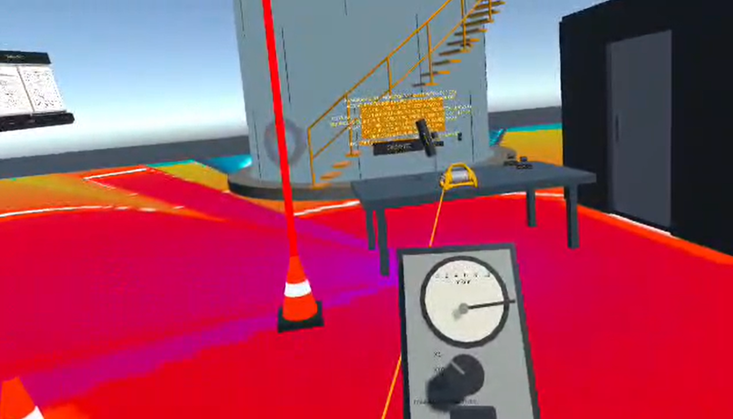 Watch: Radiation safety demonstration